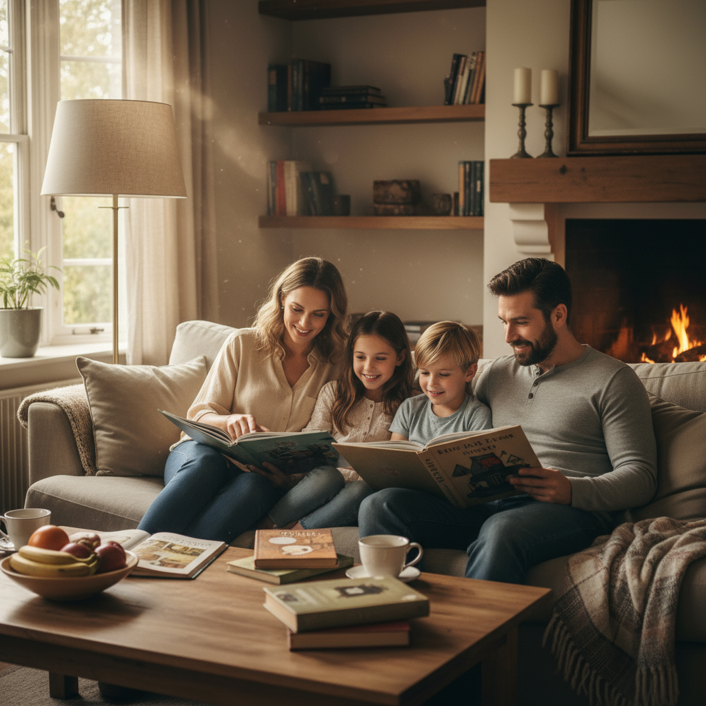 Семейное чтение без экранов